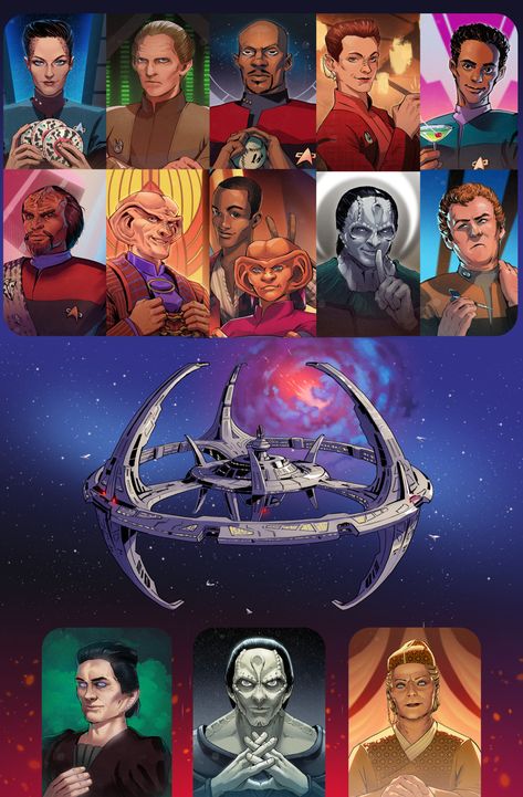 Fantasy Animation, Star Trek Artwork, Fandom Star Trek, Star Trek Reboot, Star Trek Wallpaper, Star Trek Cast, Deep Space 9, Star Trek Ds9, Deep Space Nine