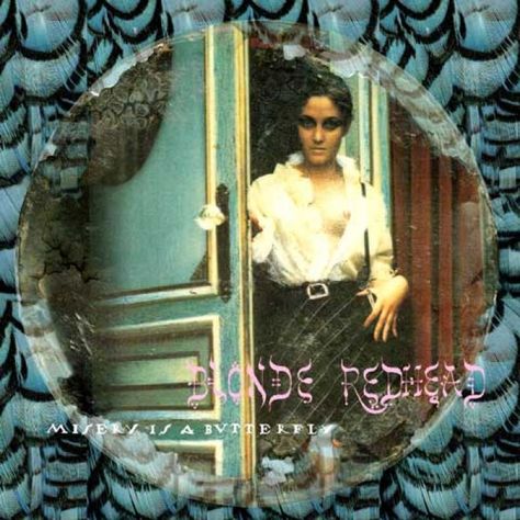 Blonde Redhead  - Misery Is A Butterfly Butterfly Songs, Redhead Doll, Blonde Redhead, Sonic Youth, Best Albums, Band Posters, Indie Rock, Pink Love, Digital Music