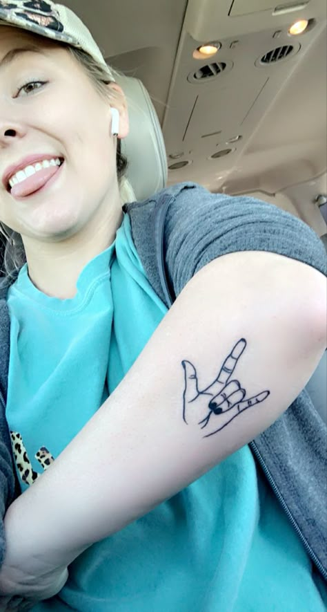 Sign language “i love you” tattoo Carry You With Me Tattoo, Small I Love You Tattoo Sign Language, I Love You Hand Symbol Tattoo, I Love You Sign Language Tattoo Simple, I Love You Symbol Tattoo, I Love You Sign Tattoo, I Love You Tattoos, I Love You Hand Sign Tattoo, Love Sign Tattoo