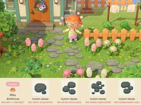 Path Qr Codes Animal Crossing, Custom Pathways Animal Crossing, Animal Crossing Curved Path, Animal Crossing Path Qr Codes, Stone Path Animal Crossing Code, Animal Crossing Path Codes, Animal Crossing Qr Codes Paths, Acnh Qr Codes, Animal Crossing Paths