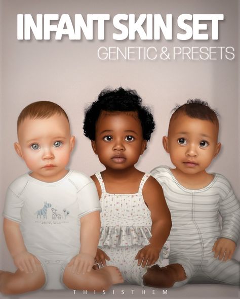 Ts4 Infant Skin Overlay, Sims 4 This Is Them, Sims 4 Mod Wicked Whims, Sims 4 Cc Genetics Presets, Sims 4 Realistic Eyes Default, Sim4 Skin Overlay, Sims 4 Skin Preset Cc, Sims 4 Infants Mod, Infant Cc Sims 4 Alpha