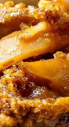 Slow Cooker Apple Cobbler, Easy Crockpot Recipes Healthy, Slow Cooker Apple, Chicken Crockpot Recipes Healthy, Chicken Crockpot Recipes Easy, Coconut Dessert, Slow Cooker Apples, Crock Pot Desserts, Apple Cobbler