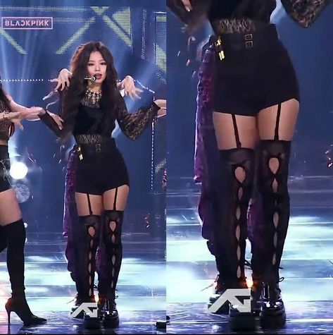 i love jennie’s stage outfits #blackpink Dress Up For Concert, Performance Outfit Blackpink, Blackpink Festival Outfit, Emo Stage Outfits, Blackpink Best Outfits, K Pop Idols Stage Outfits, Kpop Best Outfit Stage, Jennie Kim Performance Outfits, Kpop Concert Outfit Blackpink