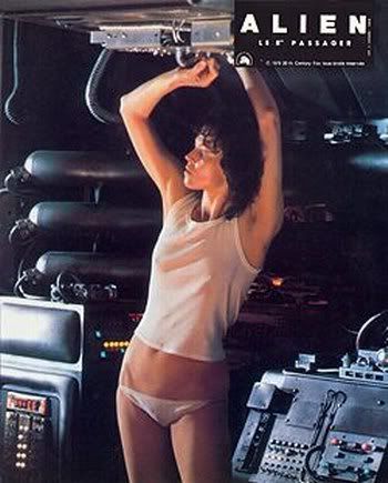 Sigourney This is incredibly hot! Spice Girls Movie, Alien Ripley, Ghostbusters 3, Ellen Ripley, Alien 1979, Sci Fi Girl, Fritz Lang, Sigourney Weaver, Aliens Movie