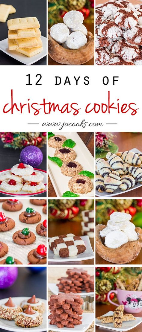 12 Days Of Christmas Cookies, Checkerboard Cookies, Favorite Christmas Cookies, New Year's Eve Appetizers, Jo Cooks, Cookie Bakery, Chocolate Sugar Cookies, Christmas Food Gifts, Christmas Cookie Exchange