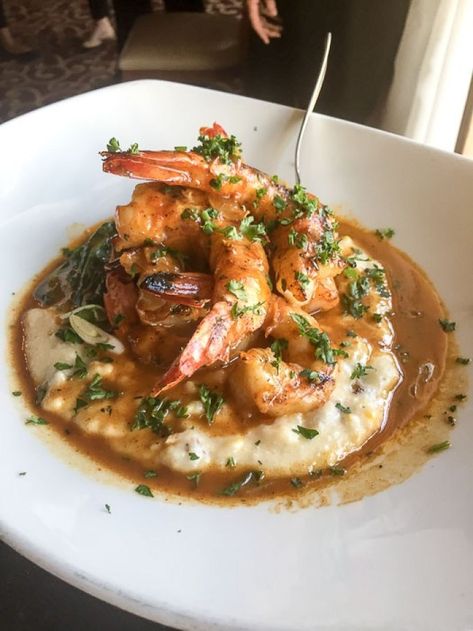 Pappadeaux Shrimp And Grits Recipe, Pappadeaux Alexander Sauce Recipe, Pappadeaux Recipe, Pappadeaux Seafood, Shrimp Grits Recipe, Cajun Shrimp And Grits, Shrimp N Grits Recipe, Ginger Lemonade, Grits Recipe