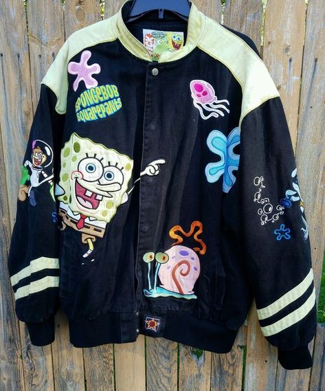 Spongebob Winter, Spongebob Clothes, Spongebob Things, Shopping Decor, Pineapple Under The Sea, Steve Buscemi, Birthday Video, Peacoats, Jackets Winter