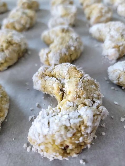 Italian Pistachio Cookies Recipe, Cookie Recipe Gluten Free, Gluten Free Cookie Recipe, Pistachio Cookie, Italian Cookie Recipe, Gluten Free Cookie, Pistachio Recipes, Italian Cookie, Pistachio Cookies