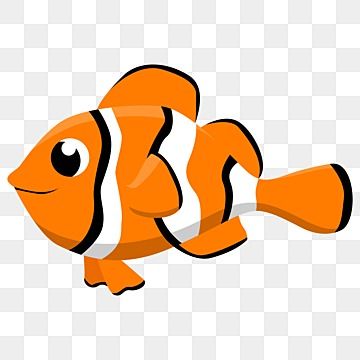 Nemo Fish Cartoon, Ikan Png, Clown Fish Cartoon, Ikan Nemo, Coral Clipart, Clown Clipart, Nabi Isa, Ikan Salmon, Ocean Vector