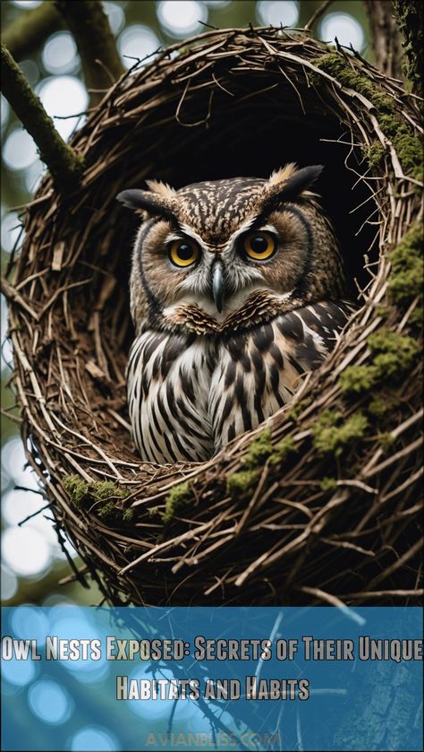 owl nests Desert Owl, Owl Habitat, Owl Nest, Cozy Winter Cabin, Owl Species, Flight Feathers, Owl Box, Burrowing Owl, Great Grey Owl