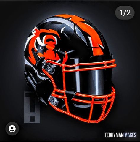 Bengals Helmet, Cincinatti Bengals, Cincinnati Bengals Logo, Nfl Helmets, Cincinnati Bengals Football, Bengals Football, Football Stuff, Joe Burrow, Football Uniforms