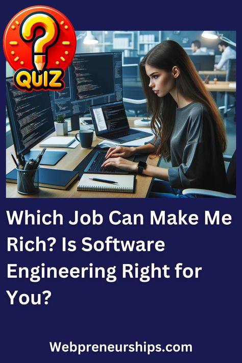 Discover if a career as a software engineer can make you rich. Share your results in the comments! #Quizzes #FunQuizzes #PersonalityQuizzes #CareerQuiz #BusinessQuiz #Webpreneurships Computer Presentation, General Knowledge Test, Business Growth Quotes, Career Quiz, Knowledge Test, Application Programming Interface, Basic Grammar, Presentation Software, Growth Quotes