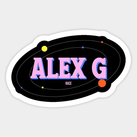 Race Alex G -- Choose from our vast selection of stickers to match with your favorite design to make the perfect customized sticker/decal. Perfect to put on water bottles, laptops, hard hats, and car windows. Everything from favorite TV show stickers to funny stickers. For men, women, boys, and girls. Alex G Sticker, Jacket Sticker, Sundress Women, Alex G, Normal Girl, Maxi Sundress, Summer Maxi, Journal Stickers, Printable Stickers