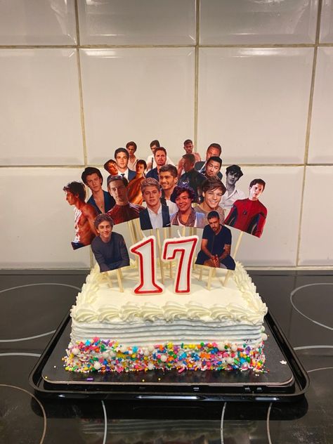 Random Birthday Cake, Cake With All My Crushes, Celebrities Birthday Cake, Cake Design 16 Birthday, I’m Legal Birthday Cake, Cakes With Celebrity Crushes, 15 Birthday Cake Aesthetic, Funny 15 Birthday Cake, Celebrity Crush Birthday Cake