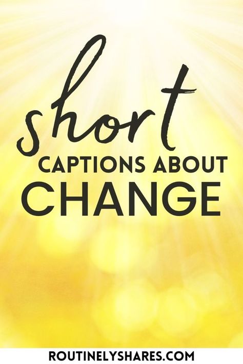 Find the best short change captions for Instagram that are inspiring, motivational, funny or cute. Perfect for that new beginnings aesthetic post or story. Change Captions Instagram, Captions About Change, New Beginnings Aesthetic, Seasons Change Quotes, Short Quotes About Change, Motivational Captions, Change Is Good Quotes, Short Captions, Motivational Funny