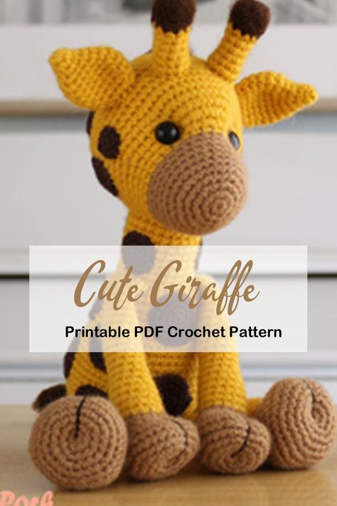 Crochet Stuffed Giraffe, Crochet Animals Giraffe, Amigurumi Free Giraffe Pattern, Crochet Amigurumi Giraffe, Giraffe Doll Pattern, Crochet Pattern For Giraffe, Cute Crochet Giraffe, Girrafe Crochet Free Pattern, Knitted Giraffe Pattern Free