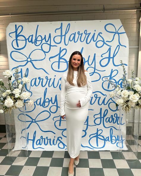 Blue backdrop for @mmaddisonharris 🩵 Spring 2024 is almost booked out, please get in touch if you’re after a custom backdrop or stationery for your next event 📧 #bychloejoy #weddingdecor #letteringlover #brisbanebrides #babyshowerideas #babyshowerdecor #babyshowerparty #babyboy #weddinginspiration #weddingsign #bridalshower #backdropwedding #weddingseason #weddingstationery #weddinginvitation Fabric Baby Shower Backdrop, Little Boy Baby Shower Themes, Baby Shower Mom Chair, Oh Boy Baby Shower Ideas, Oh Baby Shower Ideas, Classy Baby Shower Ideas, Baby Boy Baby Shower Ideas, Baby Shower Aesthetic, Spring Baby Showers