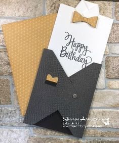 Birthday Card For Men, Card For Men, Mens Cards, Men's Cards, Masculine Birthday Cards, Bday Cards, Birthday Cards For Men, Fathers Day Crafts, Birthday Cards Diy