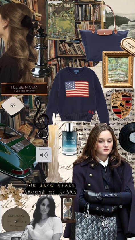 Autumn Vintage Aesthetic, Vintage Aesthetic Collage, Estilo Gossip Girl, Estilo Ivy League, Stile Blair Waldorf, Law School Inspiration, Collage Moodboard, Estilo Ivy, Rich Girl Aesthetic