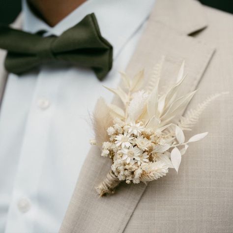 Dried Boutonniere, Boho Flower Bouquet, Bohemian Wedding Ceremony, Dried Flower Boutonniere, Boutonniere Groomsmen, Groom Buttonholes, Boho Wedding Theme, Groomsmen Accessories, Flower Boutonniere