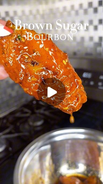 Mrs. Baker | Air Fried Crispy Brown Sugar Bourbon Wings🔥 #cookwithme   Where my wing lovers at , y’all might wanna add this one to the list 🤤 ... | Instagram Bourbon Wing Sauce, Honey Hot Wing Sauce, Bourbon Wings, Hot Wing Sauce Recipe, Burbon Chicken, Chicken Wing Sauce Recipes, Honey Bourbon Chicken, 2024 Meals, Hot Wing Sauces