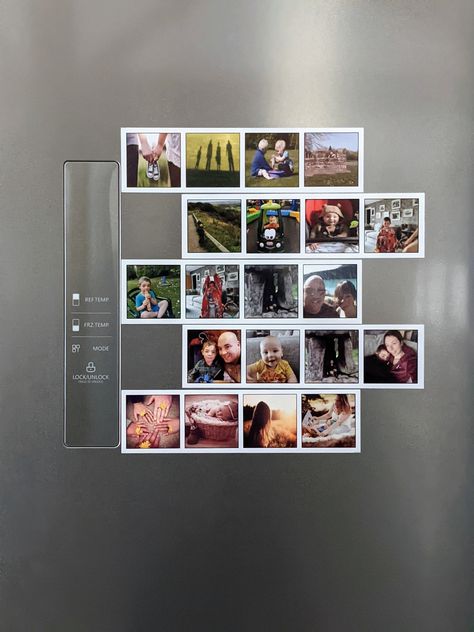 Polaroid Magnets, Fridge Photo Magnets, Fridge Photos, Picture Magnets, Custom Photo Magnets, Magnet Photo, Custom Fridge Magnets, Magnet Fridge, Photo Strip