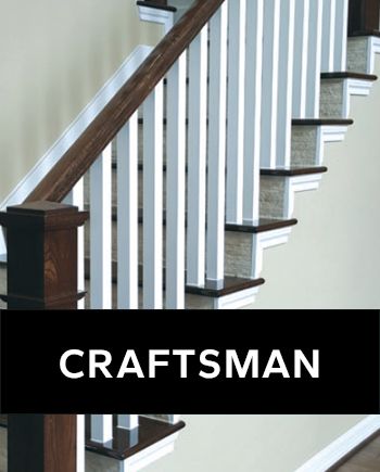 Craftsman Wood Balusters Stair Railing Ideas Craftsman, Craftsman Staircase, Ship Parts, House Of Forgings, Wood Balusters, Wood Railing, Iron Balusters, Balcony Railing, Stair Treads