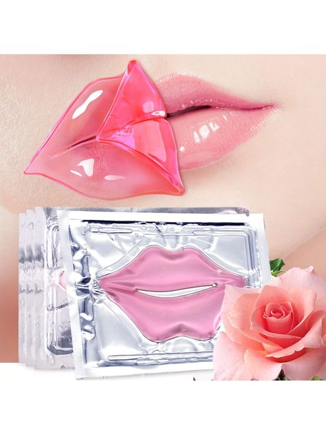 10pcs Pink Crystal Lip Mask Patch For Plump & Hydrated LipsI discovered amazing products on SHEIN.com, come check them out! Collagen Lip Mask, Lip Patch, Crystal Lips, Collagen Mask, Gloss À Lèvres, Smooth Lips, Lip Hydration, Chapped Lips, Cosmetic Skin Care