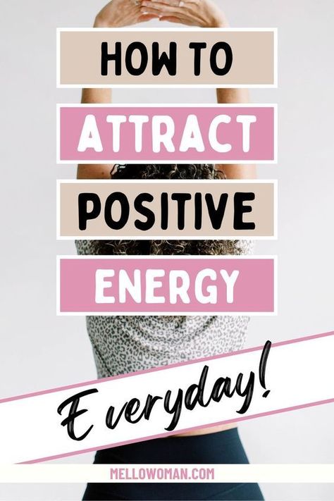 Positivity can be found in many places, and it's incredibly powerful! It can change our entire mood around. Here are some simple ways to attract positive energy from the universe. Use these methods to help improve your mood, paired with affirmations for manifestation, or just as a well to release negativity. Good Energy Quotes, Let Go Of Negativity, Attract Positive Energy, Release Negativity, Releasing Negative Energy, Tips To Be Happy, Building Self Esteem, Energy Quotes, Energy Healing Spirituality