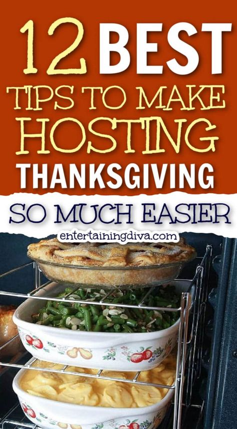 Thanksgiving Tips, Holiday Meal Planning, Hosting Thanksgiving Dinner, Thanksgiving Entertaining, Potluck Dinner, Thanksgiving Dinner Table, Thanksgiving Cooking, Holiday Dinner Party, Hosting Thanksgiving