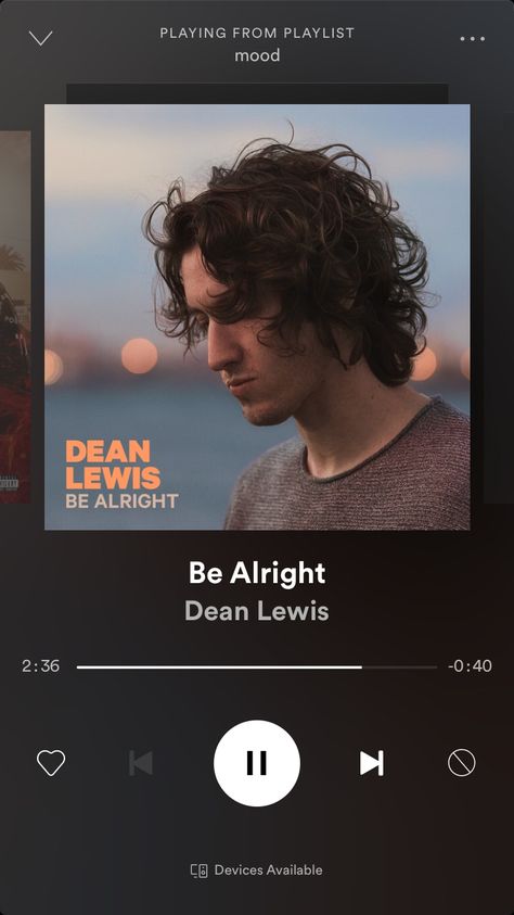 Let her go.. it’ll be alright.. 22 Lyrics, Spotify Screenshot, Happier Lyrics, Dean Lewis, Its Okay Quotes, Music Collage, Be Alright, Music Album Covers, Let Her Go