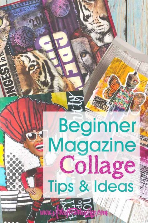 Collage Tips, Soul Collage, Mixed Media Art Tutorials, Collage Diy, Collage Book, Collage Art Projects, Collage Scrapbook, Magazine Collage, Paper Collage Art