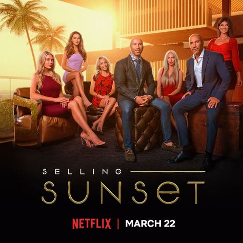 Sunset Season, Selling Sunset, Bridal Games, Science Fiction Tv, Movie Genres, Reality Tv Shows, Season 8, Shows On Netflix, Netflix Series