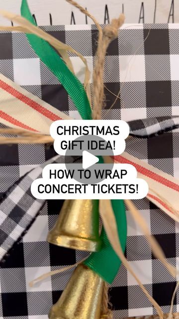 Kaycee Greer on Instagram: "Gifting an experience this year? Maybe concert tickets? A trip? Tickets to something fun?! Here is an idea on how to wrap it! 
.
.
.
Follow @thegiftstagram for more gifting ideas! 
.
.
.
#gift #gifts #giftingexperience #gifting #giftwrapping  #giftwrap  #giftwrappingideas #giftwrapped #christmasgifts #christmasgift #giftstagram #holidaygift #gifted #giftideas #giftgiving #christmasgift #christmasgiftideas #giftidea #christmasgiftidea #giftguide #giftsguides #giftstagram #giftideas #giftingexperience #giftingexperiences" Concert Gift Ideas, Concert Ticket Gift, Concert Gift, How To Wrap, Gifting Ideas, Concert Tickets, Gift Giving, Gift Guide, Holiday Gifts