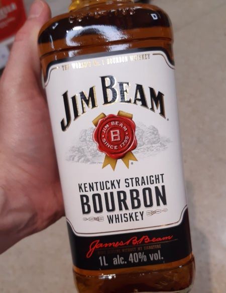 Jim Beam Whiskeys Vanilla Caramel, Kentucky Straight Bourbon Whiskey, Jim Beam, Bourbon Whiskey, Whiskey Bottle, Bourbon, Kentucky, Whiskey, Beams