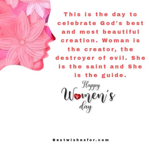 Happy Women’s Day 2023 Wishes, Quotes & Messages | Best Wishes Happy Women’s Day Messages Quotes, Women's Day Wishing Quotes, Happy Womans Day Wishes, Happy Woman's Day Quotes, Happy Womens Day Quotes, 2023 Wishes, Happy Womens, Happy Woman Day, Women Day