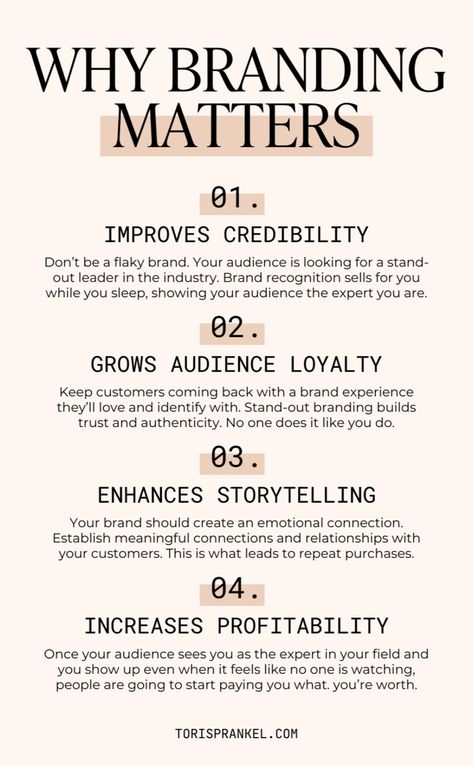 So, what is branding and why is it so important? Here are 4 reasons building your personal brand is important for your business growth. If you're wondering why branding matters and why you need branding for your service-based business, look no further! This post answers all your questions about the importance of brand strategy, who needs a personal brand, and more! Why Branding Is Important, Personal Brand Strategy, What Is A Brand, Talking Topics, Personal Brand Design, What Is Branding, Branding Workshop, Business Facts, Clean Branding