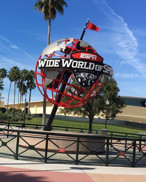 Walt Disney World ESPN Wide World of Sports Resort Pictures, Disney Map, Competition Cheer, Wide World Of Sports, Allstar Cheer, Florida Attractions, Health And Fitness Expo, Visit Orlando, Disney World Christmas