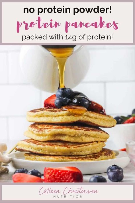 Protein Pancakes Without Banana, Greek Yogurt Oats, Best Protein Pancakes, Protein Powder Greek Yogurt, Whey Protein Pancakes, Dairy Free Protein Powder, Yogurt Oats, Healthy Protein Pancakes, Protein Pancakes Recipe