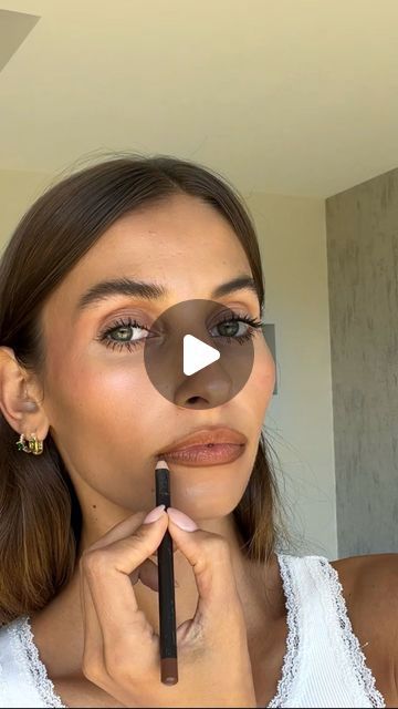 Dominique Elissa, Overdrawn Lips, Natural Dress, Lip Liner, Instagram A, Make It, Cork, Lips, On Instagram