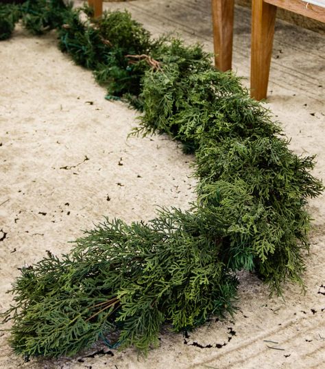 Lush Christmas Garland That's Easy and Affordable — Your Site Title Best Artificial Christmas Garland, Add Garland To Christmas Tree, Best Faux Christmas Garland, Cedar Christmas Garland, Walmart Christmas Garland, Faux Garland Christmas, Garland On Fence Christmas, Christmas Greenery Garland, Garland Alternatives