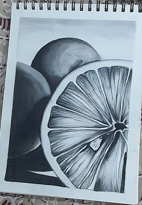 Art Sketches Still Life, Drawing With Shading Pencil, Pencil Sketches Creative Inspiration Nature, Object Pencil Shading, Still Life Painting Pencil Shading, Charcoal Art Simple, Simple Pencil Shading Drawings, Pencil Shade Drawing, Still Life Drawing Pencil Shading