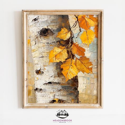 Birch bark decor