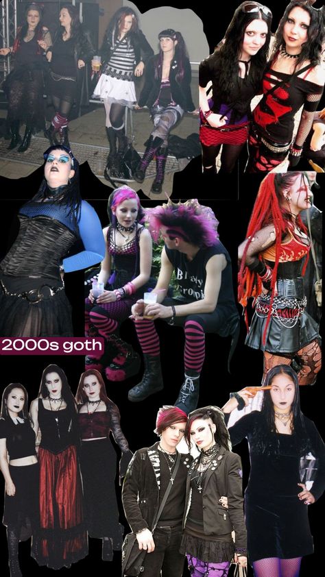 Goth 2000s Fashion, 2000s Mall Goth Outfits, 2000 Goth, 2000s Goth Fashion, Mall Goth Outfits, 2000’s Outfit, Early 2000s Fashion Trends, 2000s Mall Goth, Alt Subcultures