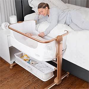 Bedside Sleeper For Baby, Basket For Newborn, Crib With Storage, Baby Bassinet Bedside, Baby Bedside Sleeper, Newborn Bassinet, Bedside Bassinet, Bedside Sleeper, European Beds