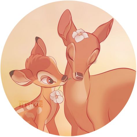 Deer Cartoon, Bambi Art, Bambi Disney, Deer Art, Disney Fan Art, Disney Pictures, Disney Drawings, Cute Disney, Animated Movies