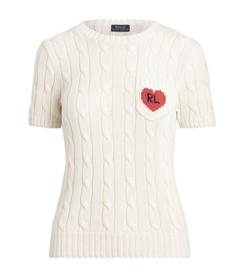 Polo Ralph Lauren RL Heart Short-Sleeve Jumper