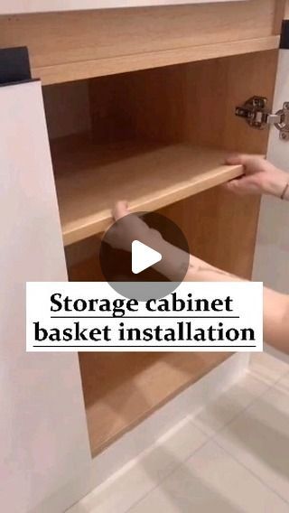 Cabinet For Small Kitchen Ideas, Kitchen Cabinet Baskets, Diy Cabinet Storage Organizers, Kitchen Organisation Ikea, Side Kitchen Cabinet Ideas, Mason Jars Storage Ideas, Cabinet Space Ideas, Storage Ideas Kitchen Organisation, Under Kitchen Cabinet Ideas