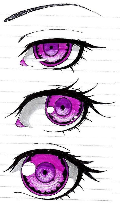 eye color Sleepy Eyes Drawing Reference, Sharp Eyes Anime, Sleepy Anime Eyes, Purple Eyes Drawing, Sleepy Eyes Anime, Eyes Anime Drawing, Sleepy Eyes Drawing, Female Anime Eyes, Girl Eyes Drawing