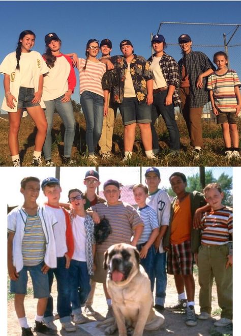 The Sandlot crew The Sandlot Photoshoot, The Sandlot Outfit Ideas, Sandlot Fanart, The Sandlot Aesthetic, The Sandlot Wallpaper, Sandlot Aesthetic, Squints And Wendy, Sandlot Birthday, Sandlot 3